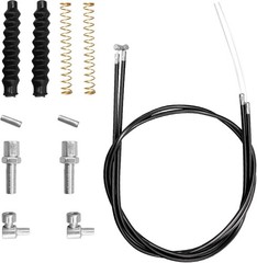 14Pcs Brake Cable Drive Rollator Replacement Parts, Brake Cable Parts for Walker