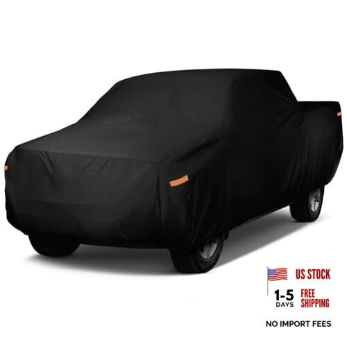 10-Layer Truck Cover Waterproof All Weather. T4 – see Vehicle Size Chart Black