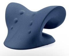 Neck & Shoulder Relaxer Cervical Traction Device for TMJ Pain Relief ,Dark Blue