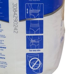 Attends 2 pk Extra Heavy Absorbency Underwear Diapers L 44″-58″ 36 Count