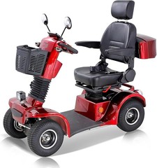 4 Wheel 500W Mobility Scooters 48V 20Ah 31 miles10mph 330lbs for Adult Senior