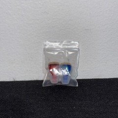 Chosgo Hearing Aids w/ Case Red + Blue Noise Reduction Rechargeable Open Box OBO