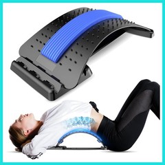 Back Stretcher for Lower Back Pain Relief, 4 Level Adjustable Lumbar Back Cra…