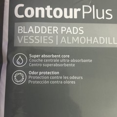 Medline Contour Plus Bladder Control Pads Ultimate 28 Qty New Sealed