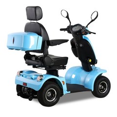 1000W 4 Wheels Mobility Scooters 500lbs Capacity 48V/20A 33 Miles Seniors Adults
