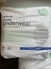 McKesson Adult Pull On Up Underwear Diapers XL Heavy Absorbency 42 total