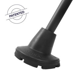 All Terrain Non-Slip Crutch Tips 7/8″ (2 Pack) – Heavy Duty Rubber, Wide Base St