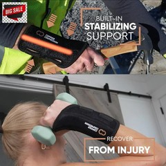 Copper Compression Advanced Wrist Brace – Copper Infused Adjustable Orthopedic S