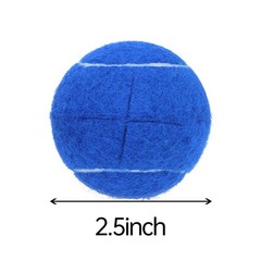Magicorange 4 PCS Precut Walker Tennis Balls for 2.5 Inch, Dark Blue