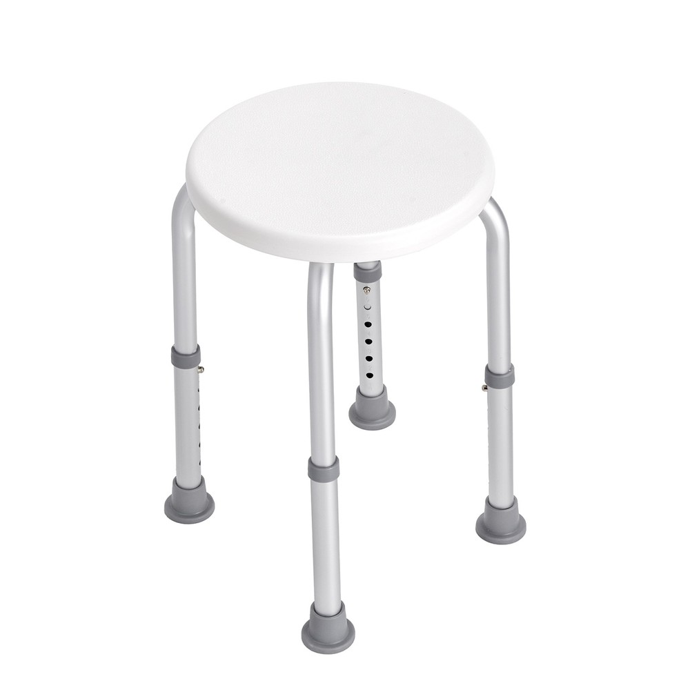 Uimoso Adjustable Height Shower Chair for Bathroom Support, 300lb Capacity