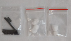 Audien Atom PRO 2 OTC Rechargeable CIC Hearing Aids White w/Charging Case #W5269