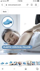 Neck Stretcher Cervical Traction Cervical Neck Traction Pillow for Neck