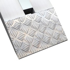 2Pcs 60″x12″ Aluminum 6000 LBS Truck Car Auto Trailer Ramps Hook End Knife New