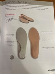 Vasyli LCD Diabetic Orthotics for Sensitive Feet LARGE