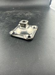 Prosthetic 4 hole pyramid prosthetic plate adapter component