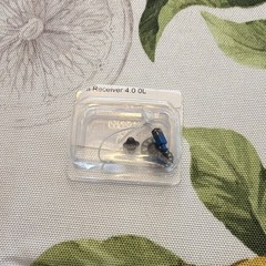 Hearing Aid Receiver Replacement Part Black, Compatible w/ Receiver 4.0 3R 0L