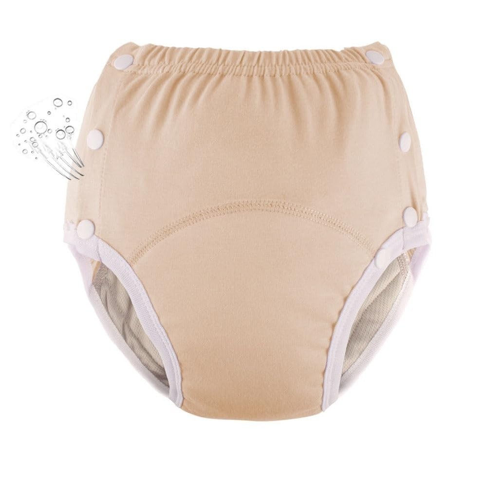 WEEOATAR Unisex Adult Cloth Diaper Incontinence Cloth Diaper Swim Nappie Size XL