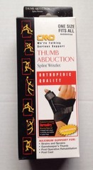 CMO THUMB ABDUCTION SPLINT WRISTLET, ONE SIZE FITS ALL, AMBIDEXTROUS, NEW IN BOX