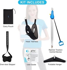 Neck Traction Device Cervical Neck Stretcher for Pain Relief Spine Decompression