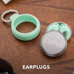 CURVD Premium Carrying Case – Durable Travel Keychain One Size, Honey
