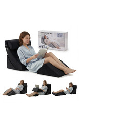 Axelrod 4Pcs Orthopedic Bed Wedge Pillow Set Post Surgery Foam For Back Neck