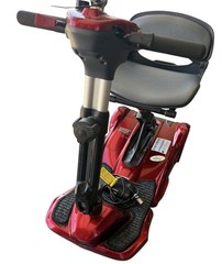 EV Rider Transport AF+ Automatic Folding Scooter New Red- Includes Charger!