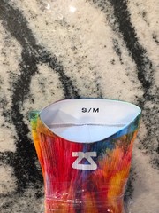Zensah Compression Leg Sleeves Size S/M Color Explosion Calf Support Shin Splint