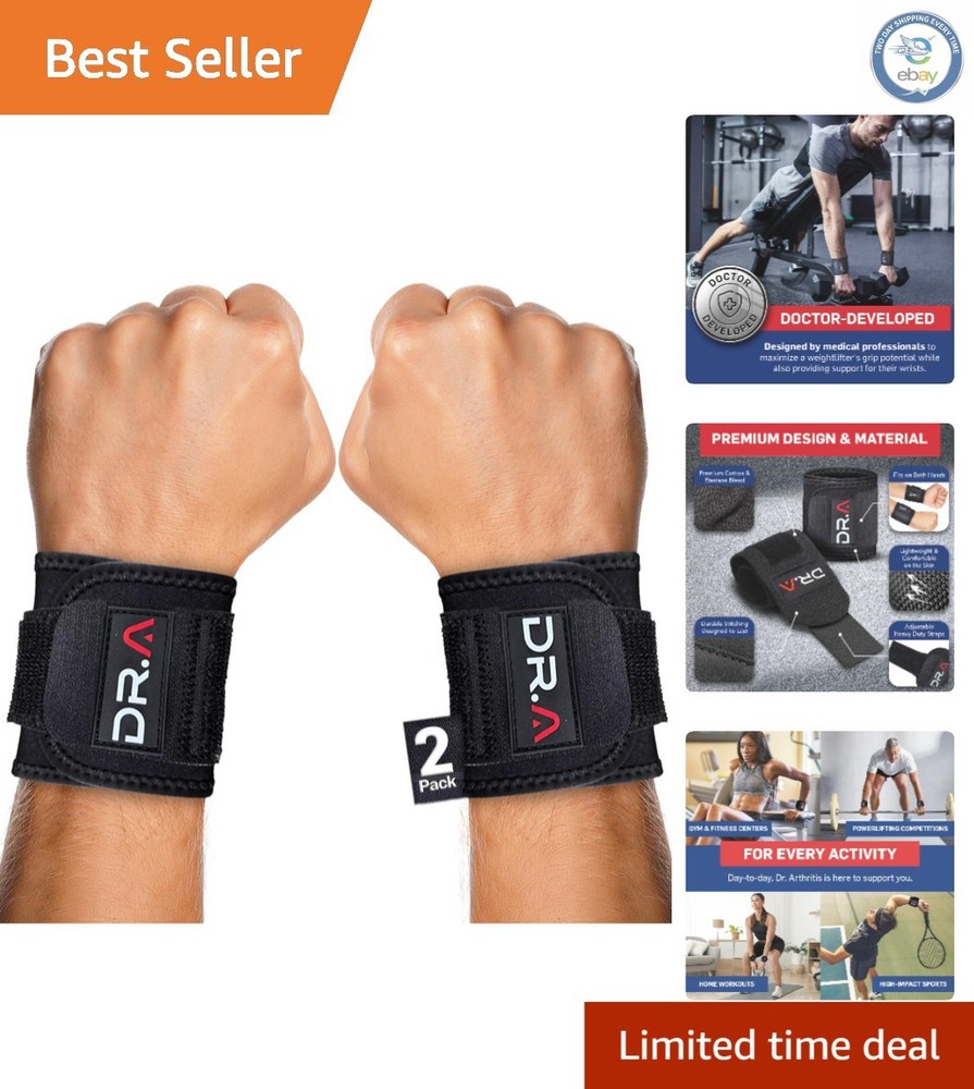 Lightweight Wrist Support Straps – Ideal for Hand Stability & Daily Activities