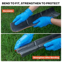 36in Moldable First Aid Splint Aluminum Foam 4.3in Waterproof Reusable Compact