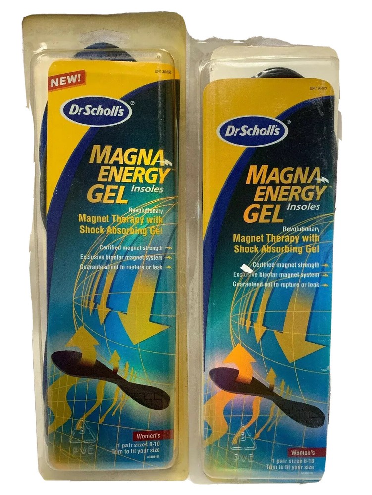 Dr. Scholls Magna Energy Gel Insoles for Women Size 6-10 (READ DESCRIPTION)