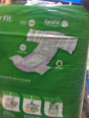 Fitright Extra Adult OptIFit Briefs 20-Count 30-52 In size Large Medline New