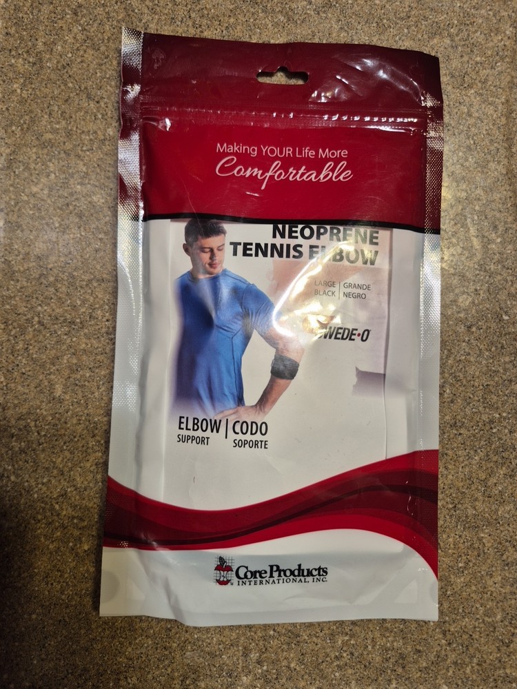Core Products Neoprene Tennis/Golf Elbow Pressure Support Helps Relieve Pain USA