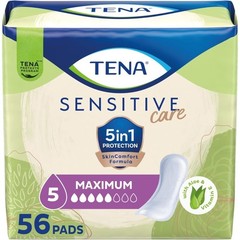 Maximum Absorbency Pads Regular Length 56 Count Incontinence Protection