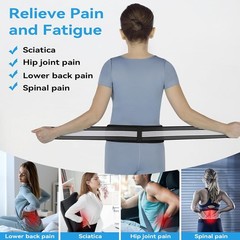 Waist Belt Sacroiliac Hip Belt, Lumbar Support Sciatica Pain Relief, Sacroiliac