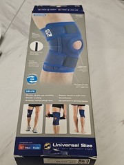 Neo G Open Knee Support Brace Universal Size, Fits Either Knee, Moderate REF 993