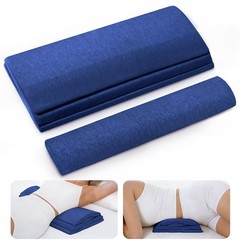 Adjustable Lumbar Support Pillow for Bed & Sleeping, 4-Layer Back Support Cus…