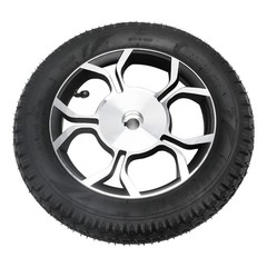 12 Inch Rear Wheel Wheelchair Wheel Assembly 12 1/2 x 2 1/4 Tire 17mm Bore