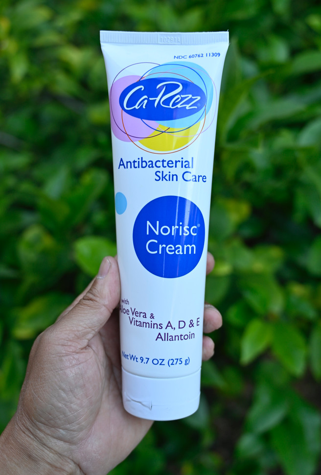 4 units Ca-Rezz Norisc Cream Antibacterial Skin Care 9.7 fl oz Expired: 3-2024
