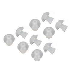L 14mm 10Pcs Hearing Aid Ear Tips Soft Replacement Universal Domes Hearing