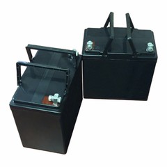 Pride BATLIQ1018 Battery Kit, Also Fits Pride TSS 450 Models – 2 Pack 12V 55AH