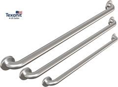 Commercial Grab Bar Bundle for Commercial Restrooms – ADA Compliance – 1.5″ Diam