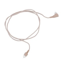 10pcs Hearing Aid 3 Pin Cable Cord Wire For Body Hearing Wire Cable Supply