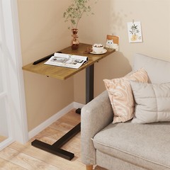 Over Bed Chair Table Hospital Overbed Height Adjustable Laptop Tray Stand Tilt