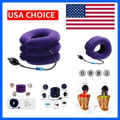 Cervical Neck Traction Device Inflatable Neck Stretcher, Easy to Use for Chro…