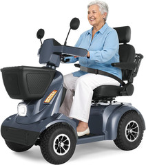 Heavy Duty All-Terrain Mobility Scooter for Adults & Seniors – 1000W Peak Motor,