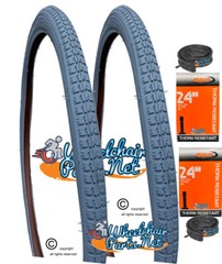 24″ x 1 3/8″ (37-540) Shox-Air Pneumatic Tire. Set of 2