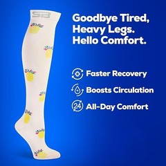 New SB SOX Compression Socks for Men & Women (15-20mmHg). Size S/M.