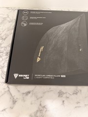 Secretlab Lumbar Pillow Pro L-ADAPT Compatible Cooling Ergonomic, Black