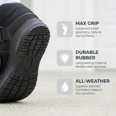 SANGENG Closed Post Op Shoe – Fracture Walking for Women & Men – L
