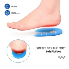 Soft Elastic Silicone Heel Cushions Foot Care Products Gel Heel Protec